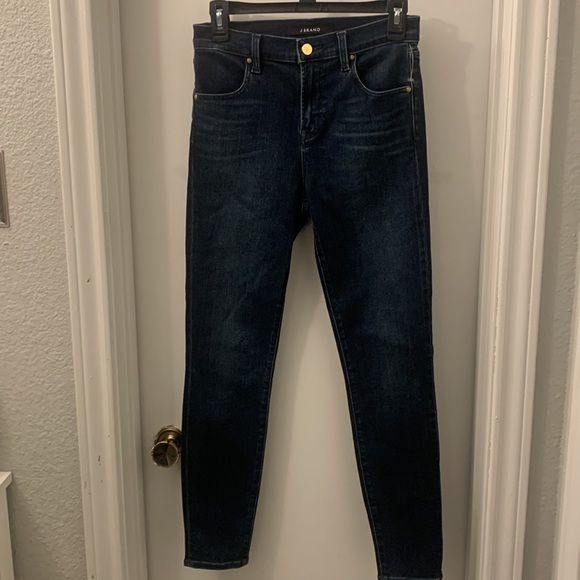 J brand Women's Blue High-rise Skinny Jeans new without tag - Picture 2 of 10